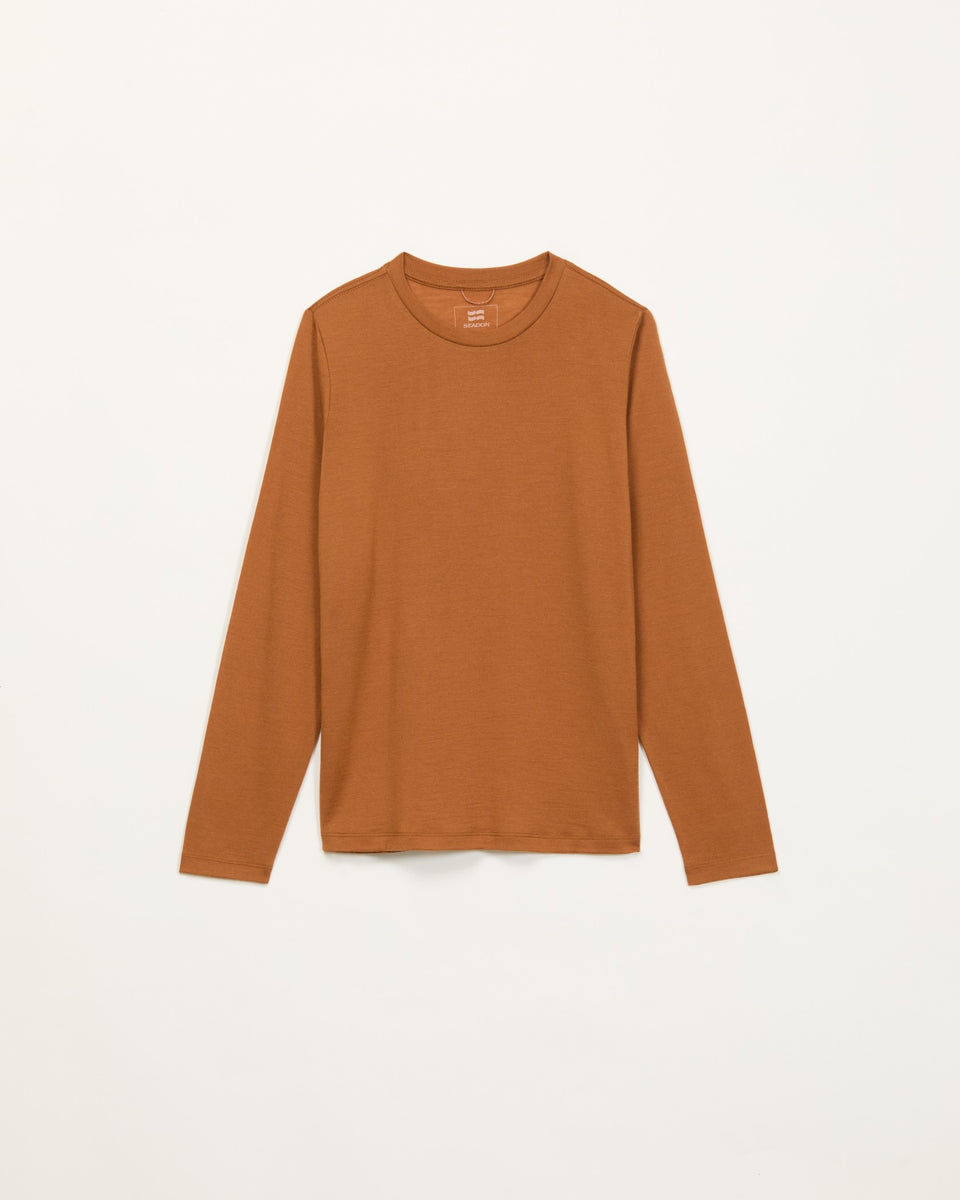 Women's Traveler Merino Tencel LS Tee – Seadon
