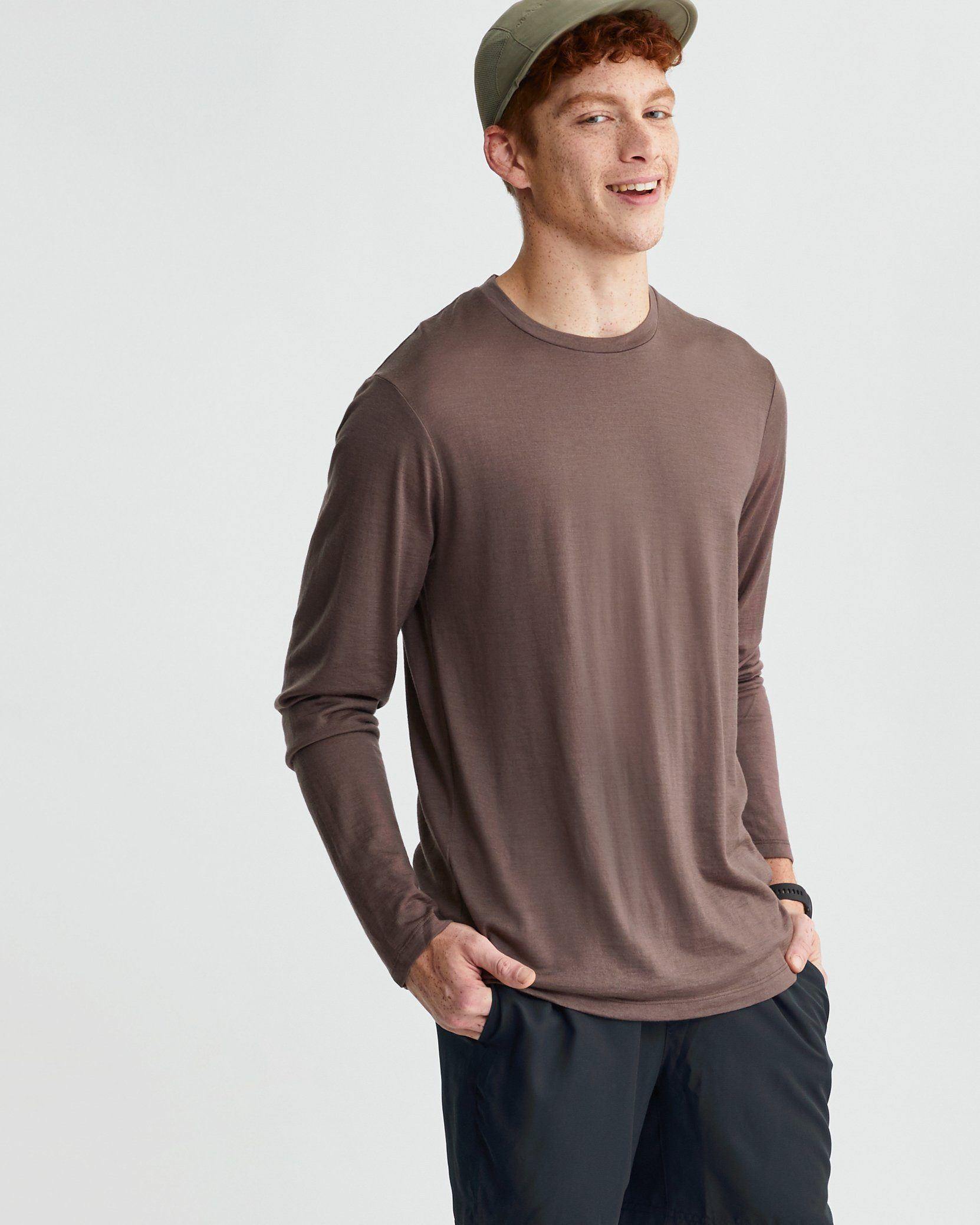 M's Traveler Merino LS Tee.