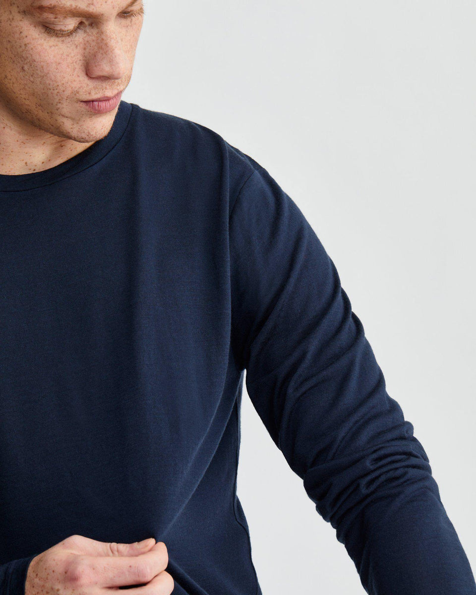 Men's Traveler Merino LS Tee – Seadon