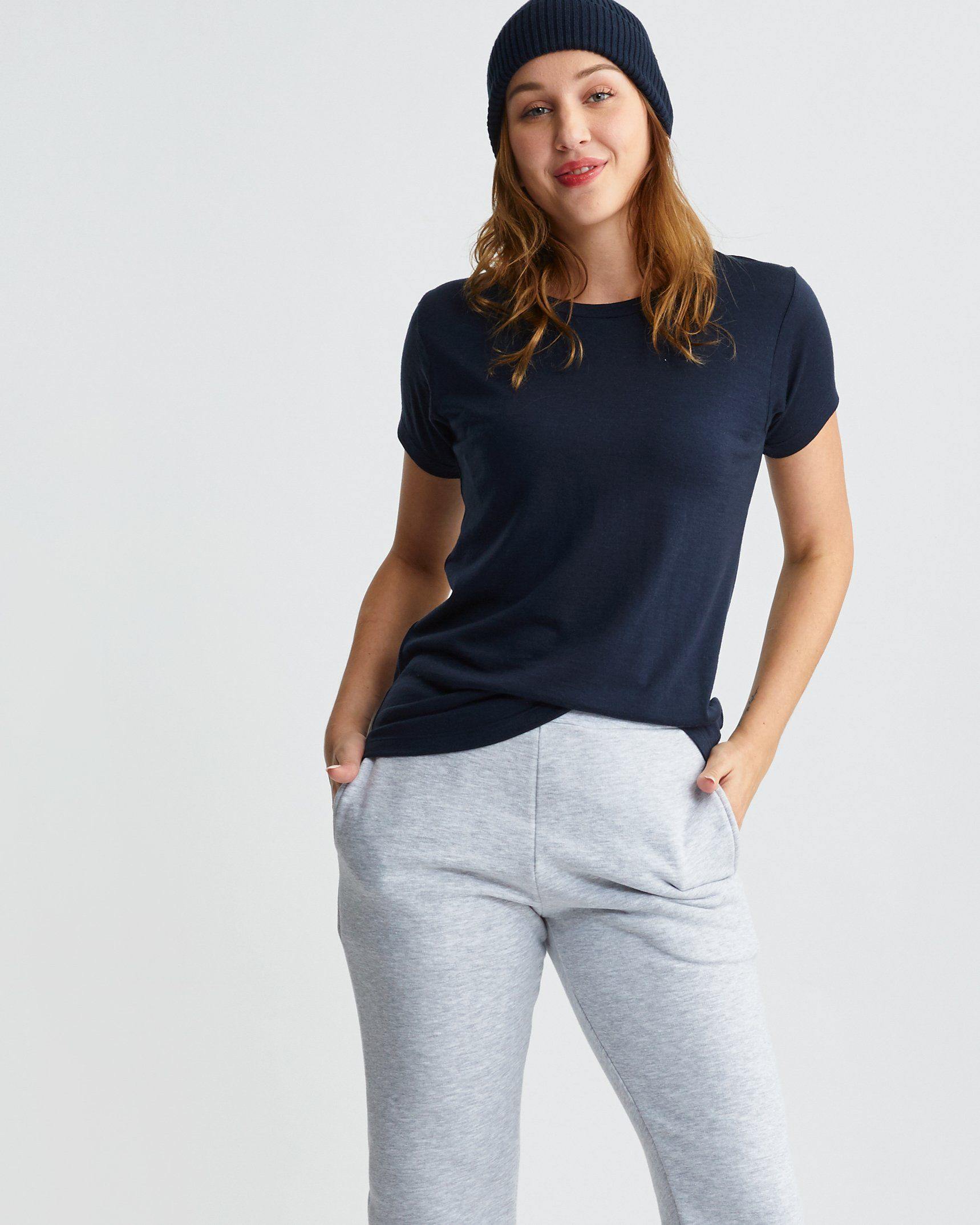W's Traveler Merino Tee.