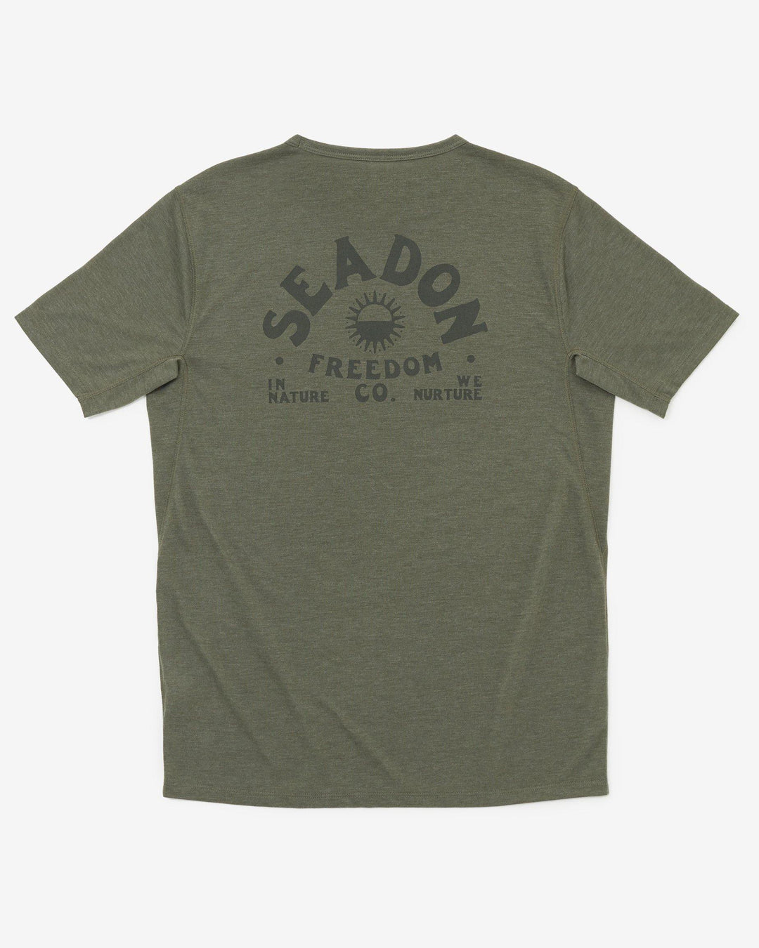 SustainableロゴTシャツ ms-daymaker-tee-freedom-short-