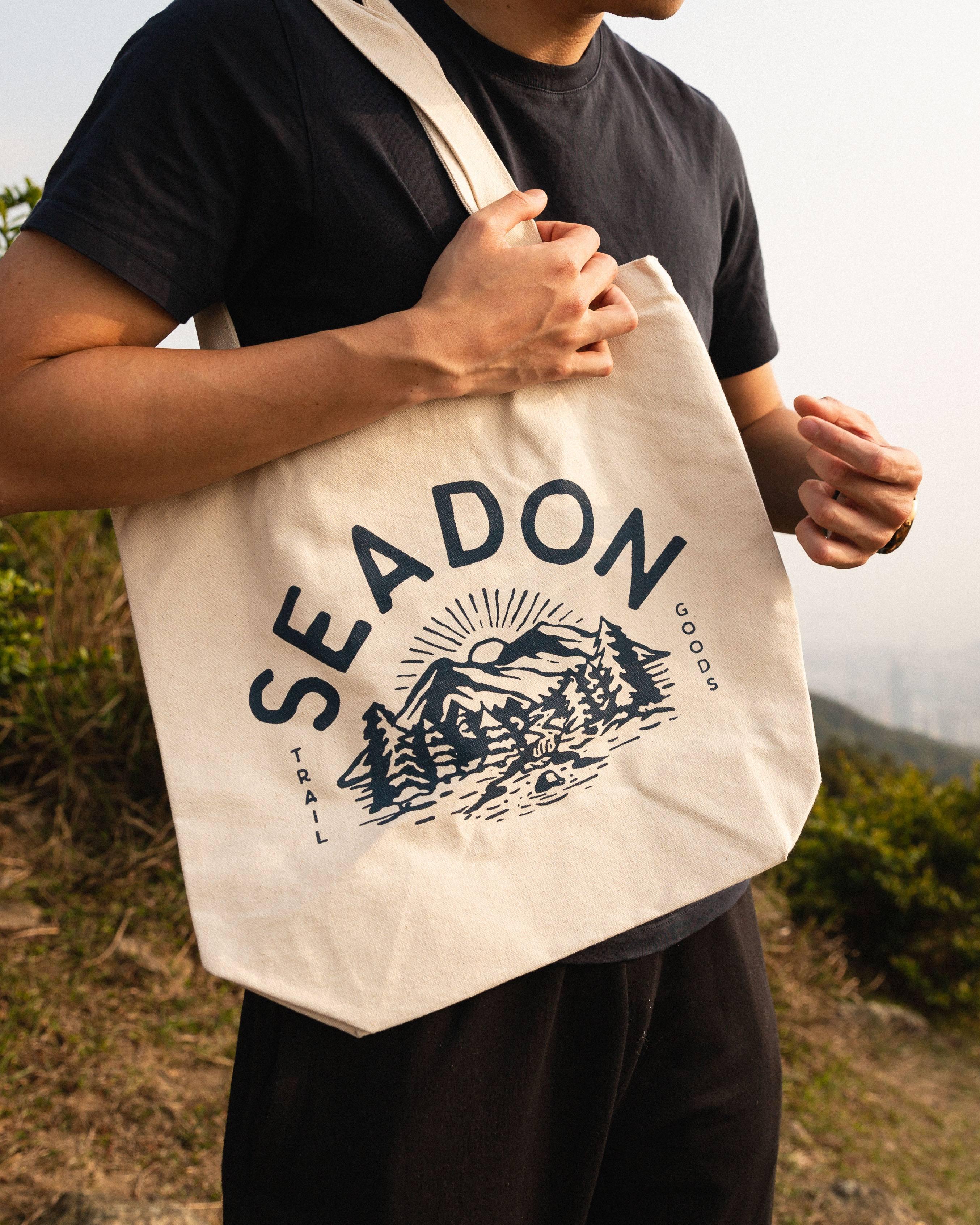 Seadon® Tote Bag - Sun Rise Tote Bags Seadon Activewear Outdoor Travel Shirts