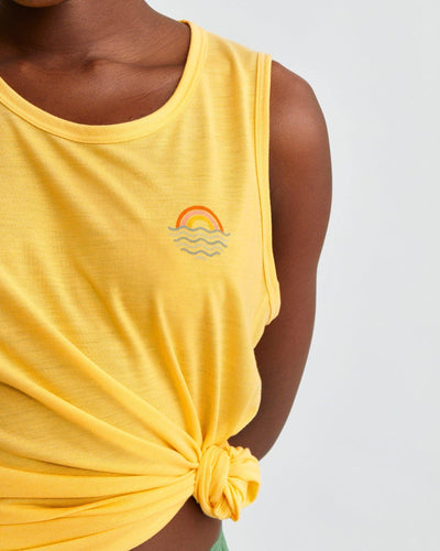 W's Daymaker Tank Top- Sea Wave.